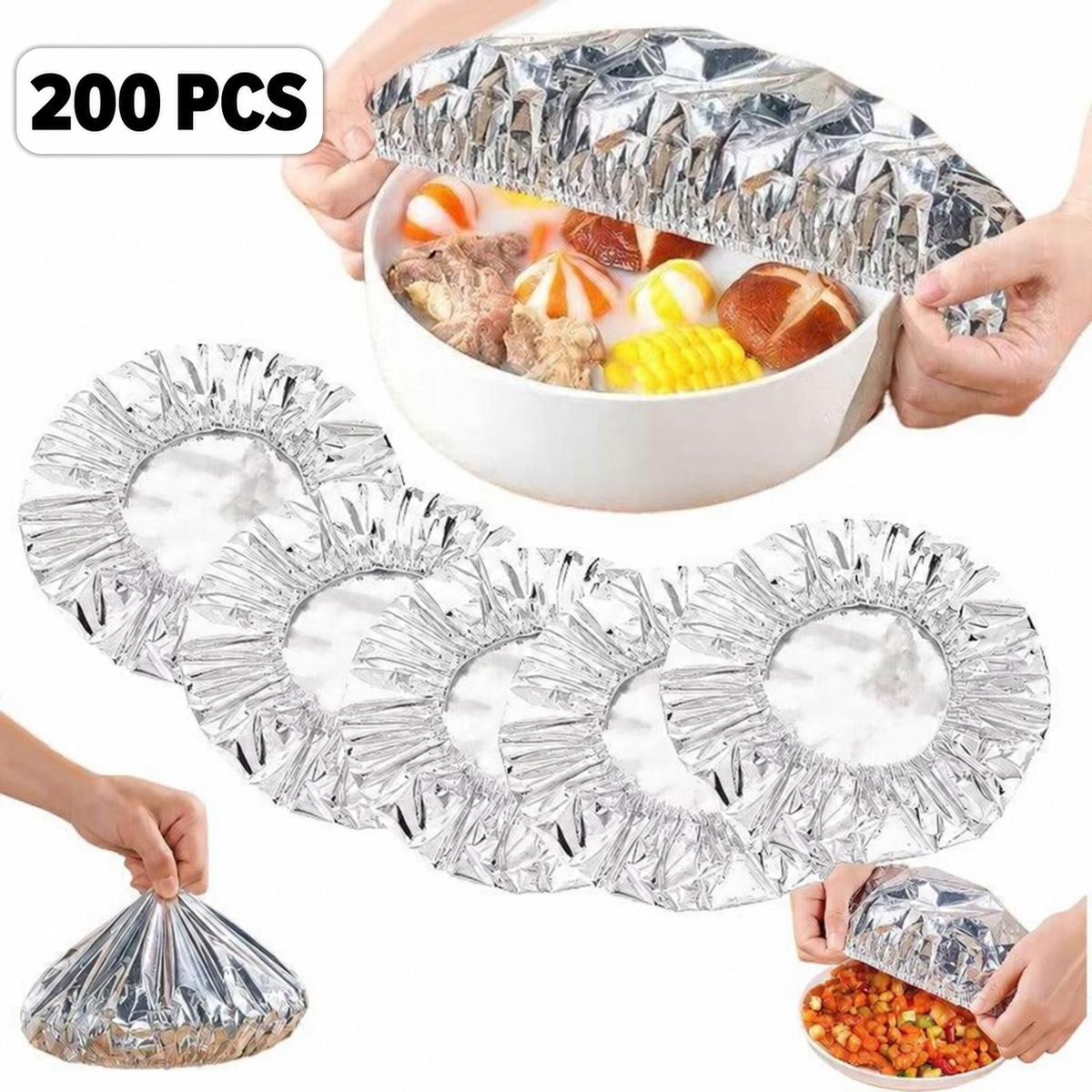 Insulated Foil Food Covers